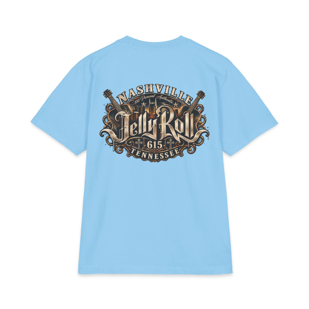 Nashville Jelly Retro Logo T-Shirt | Music City 615 Tennessee