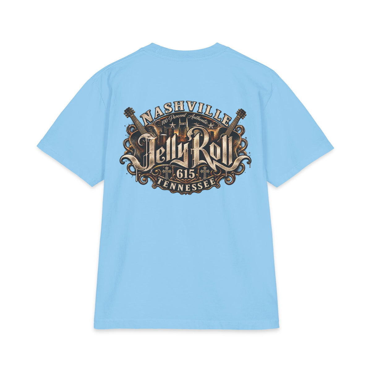 Nashville Jelly Retro Logo T-Shirt | Music City 615 Tennessee