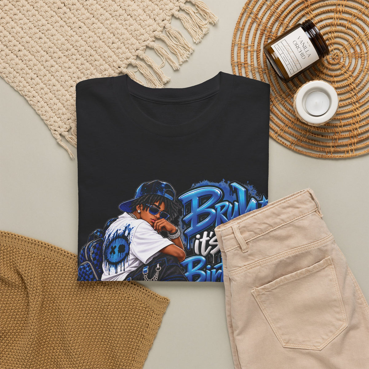 Bruh It’s My Birthday Graphic T-Shirt