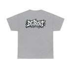 Detroit Lion Graffiti tee | Colorful Drip Lion Detroit Tee