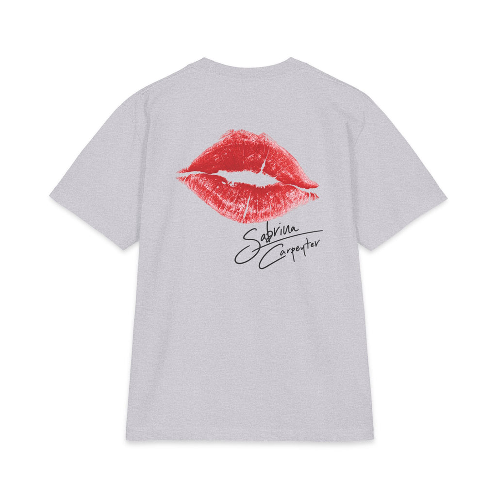 Sabrina C Collage Pinup Portraits T-Shirt | Retro Lip Print Tee