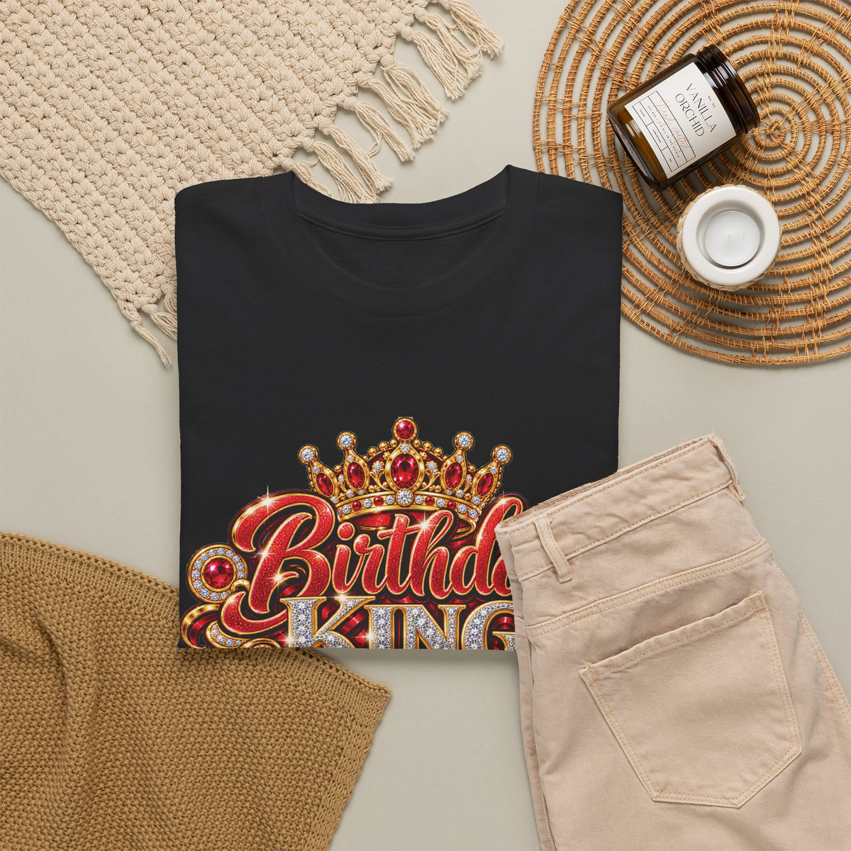 Birthday King Graphic T-Shirt