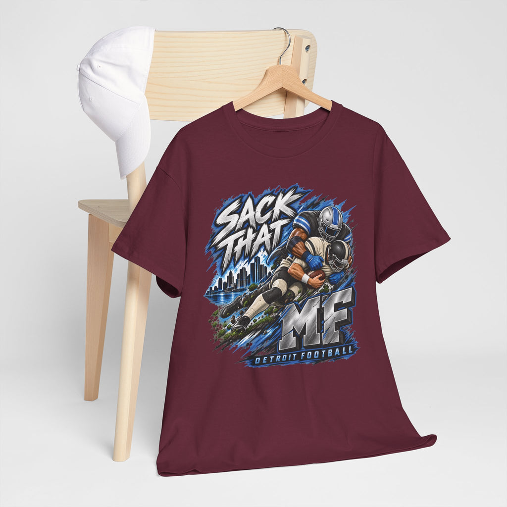Sack That MF Lions football Graphic T-Shirt