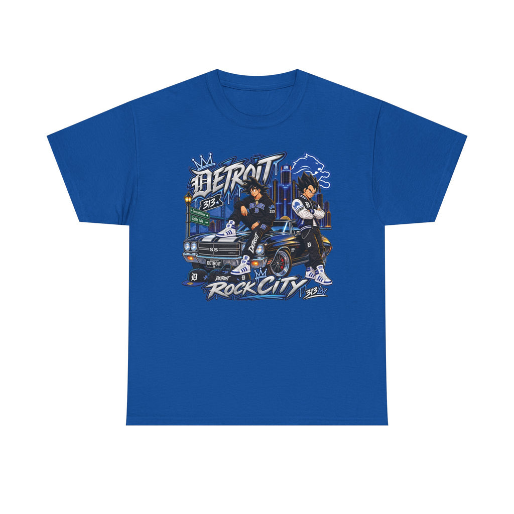 Detroit Rock City Tee | Vintage Car, Cityscape Hip Hop Graphic