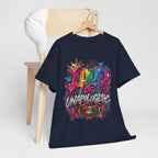 Loud & Unapologetic T-Shirt | Colorful Graffiti Typography, Bold Street Art Tee