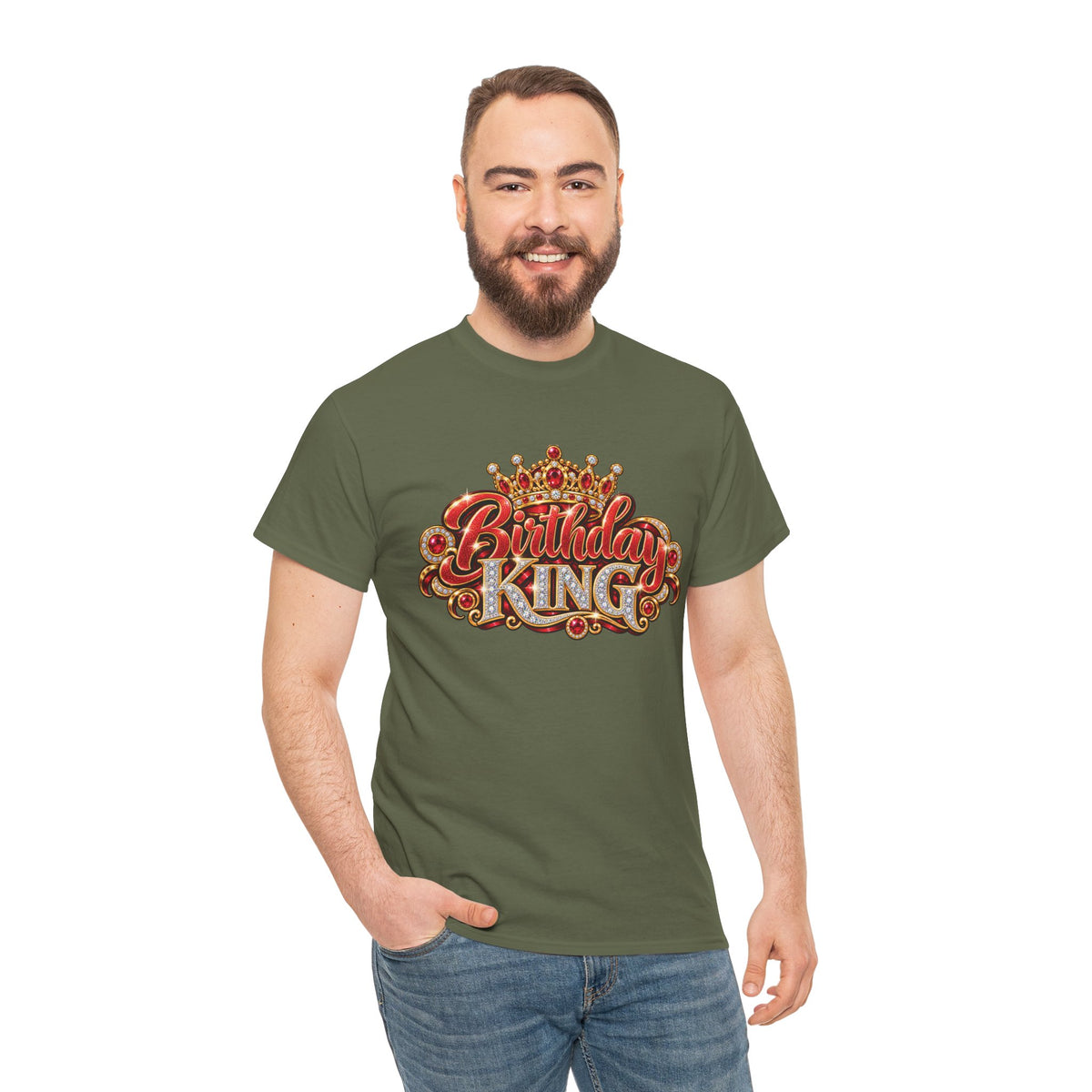 Birthday King Graphic T-Shirt