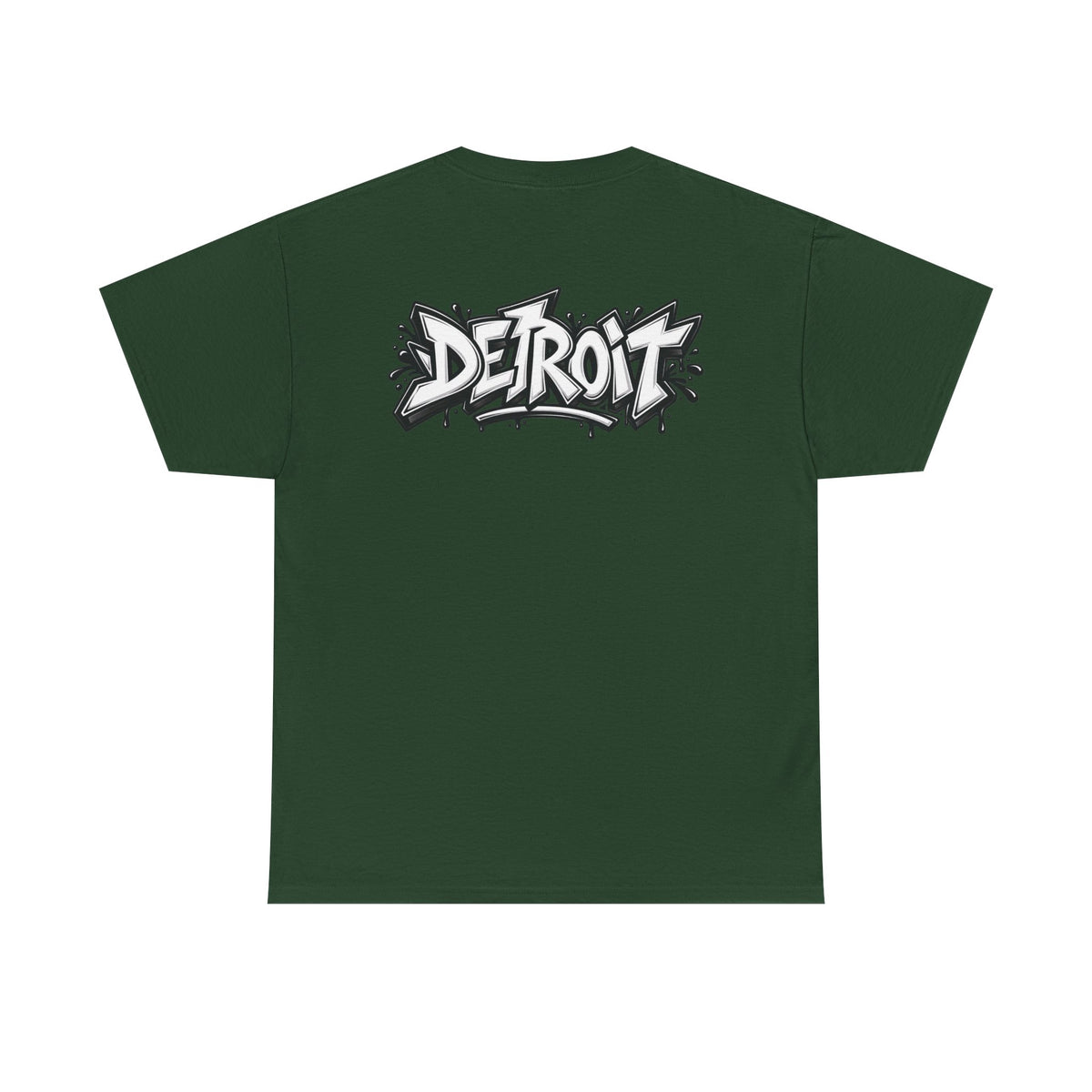 Detroit Lion Graffiti tee | Colorful Drip Lion Detroit Tee