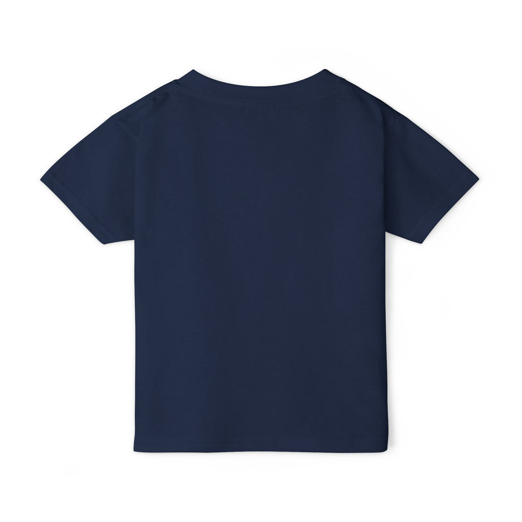 Peace Hand Skeleton in Jack-O'-Lantern Toddler T-shirt | Halloween Pumpkin Bats