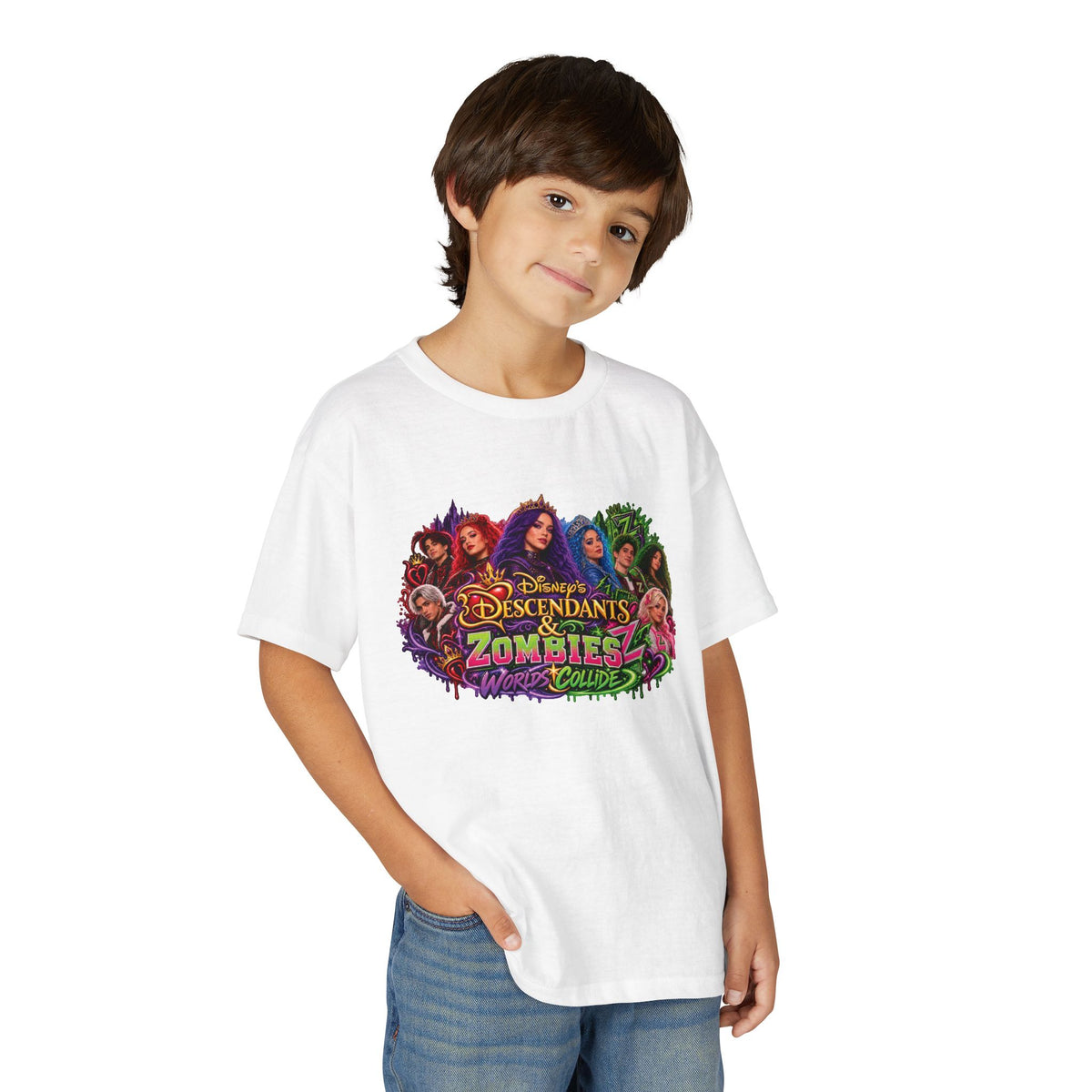 Descendants Zombies Collide graphic T-Shirt | Youth Tee