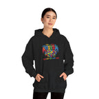 Autism Puzzle Heart hoodie | Pullover Sweatshirt with Colorful Puzzle Piece Design