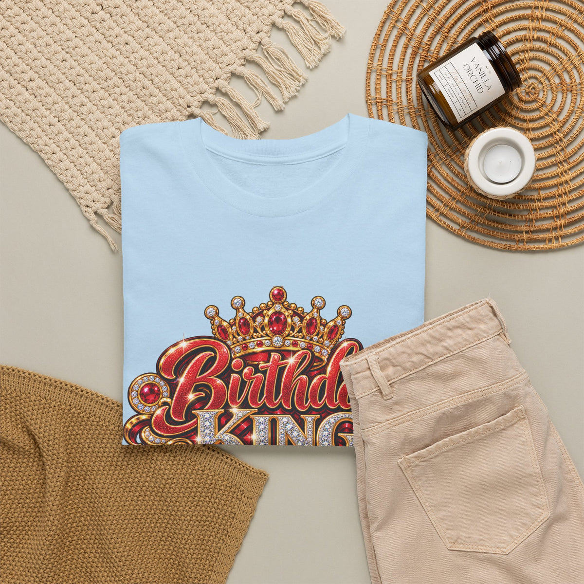 Birthday King Graphic T-Shirt