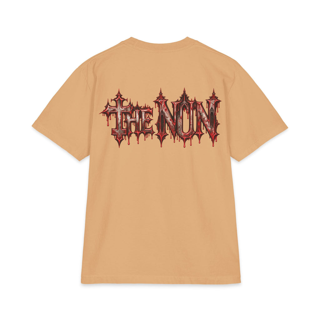 Horror Nun Illustration T-Shirt | Shes Watchin You Gothic Horror Tee