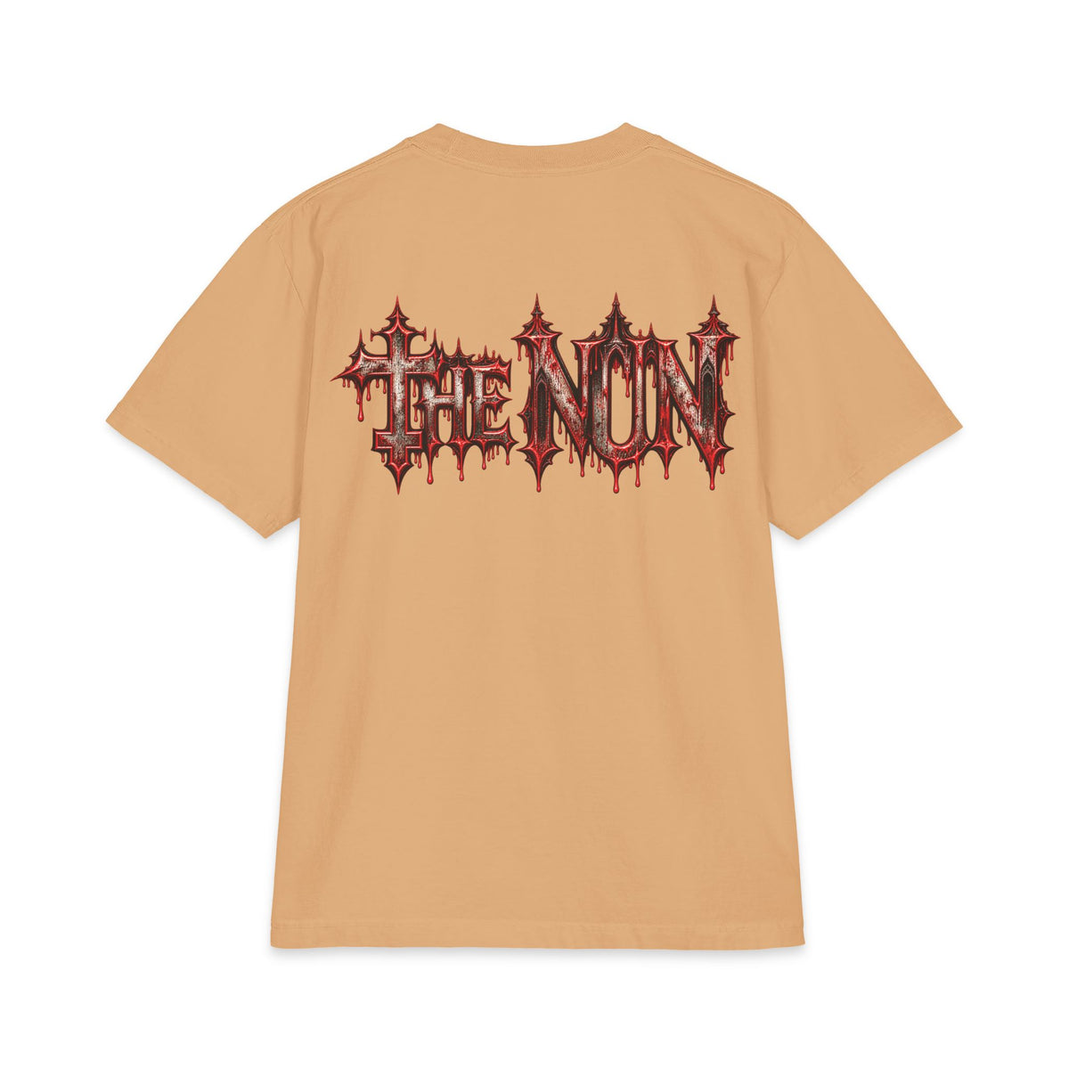 Horror Nun Illustration T-Shirt | Shes Watchin You Gothic Horror Tee