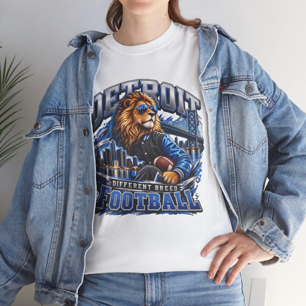 Detroit Lions Football Graphic T-Shirt