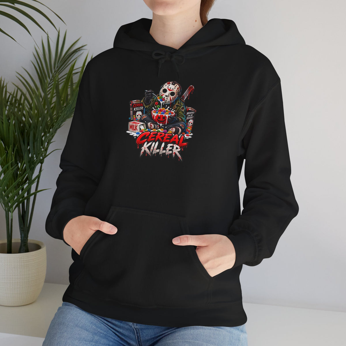 Jason Cereal Killer Horror Mask Hoodie | Hoodie