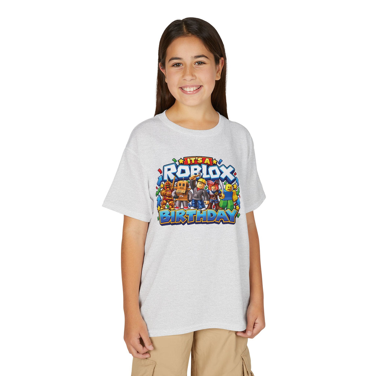 Roblox Birthday Leveling Up to 10 Youth T-Shirt