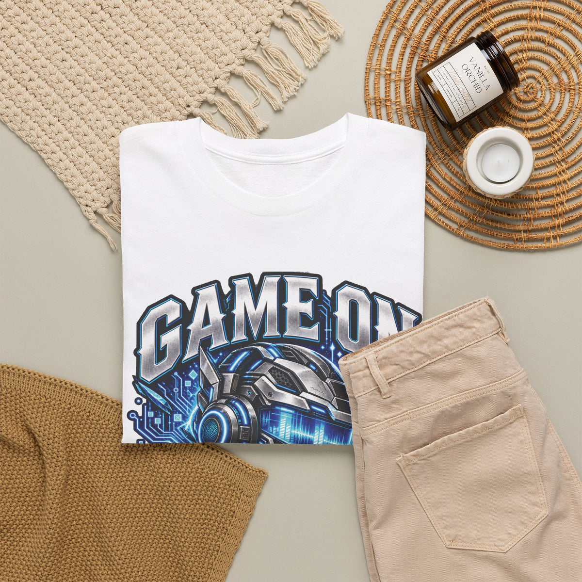 Game On Level Up Gamer Graphic T-Shirt