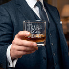 Tears of My Enemies Whiskey Glass | Engraved 10.5oz