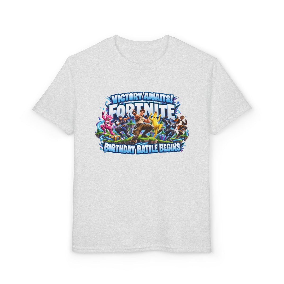 Victory Royale Fortnite Birthday Battle Begins Youth T-Shirt