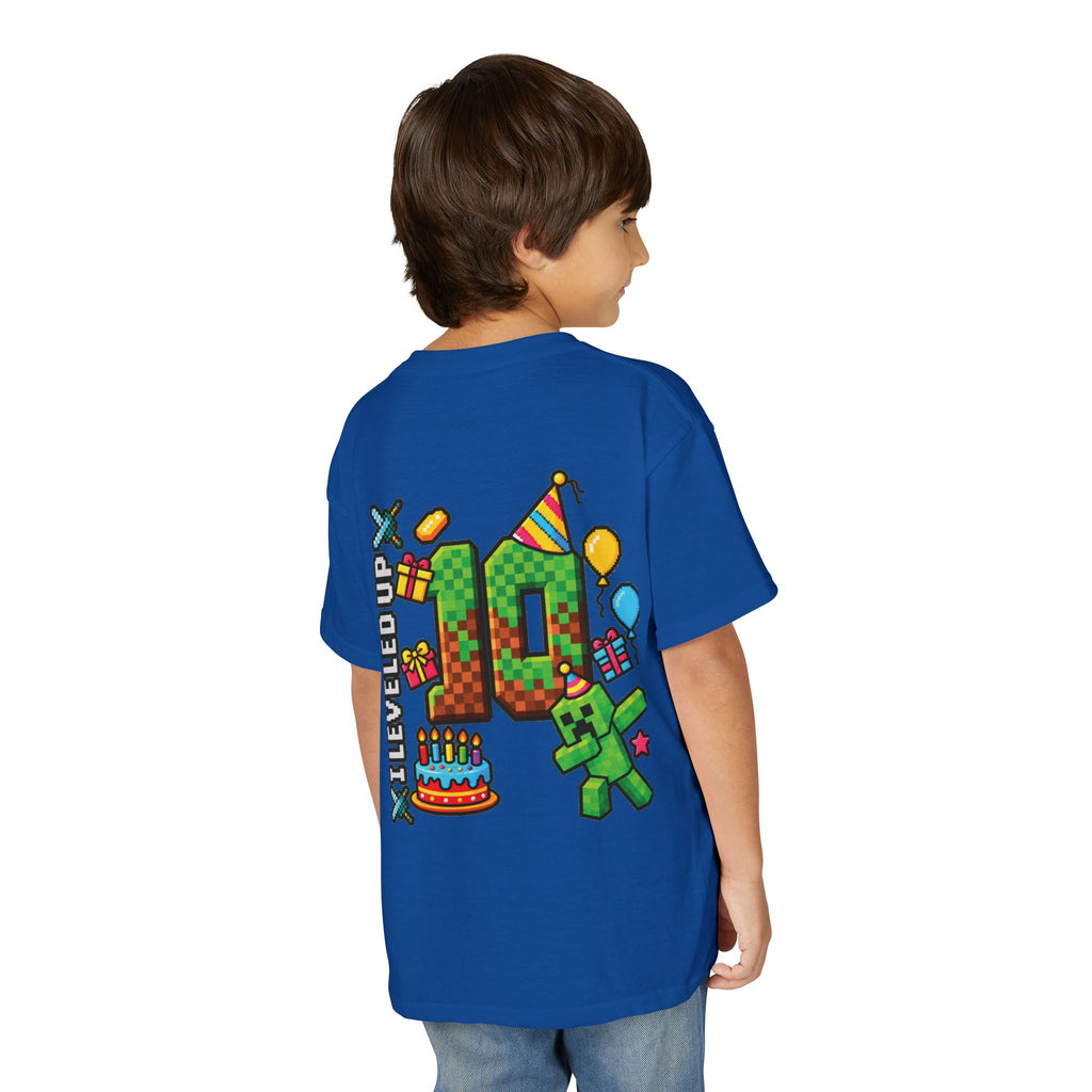 Minecraft-Inspired “Bruh, It’s My Birthday” Youth T-Shirt