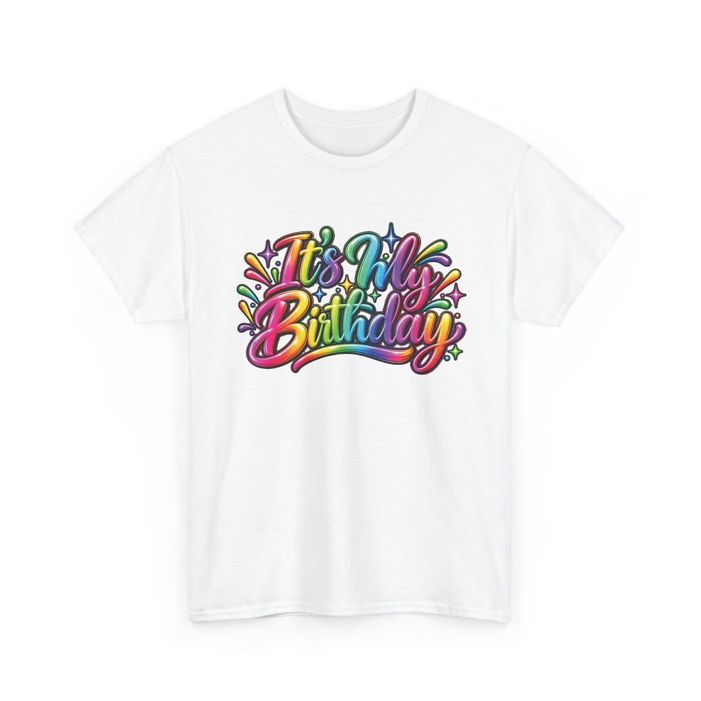 It’s My Birthday Colorful Celebration T-Shirt