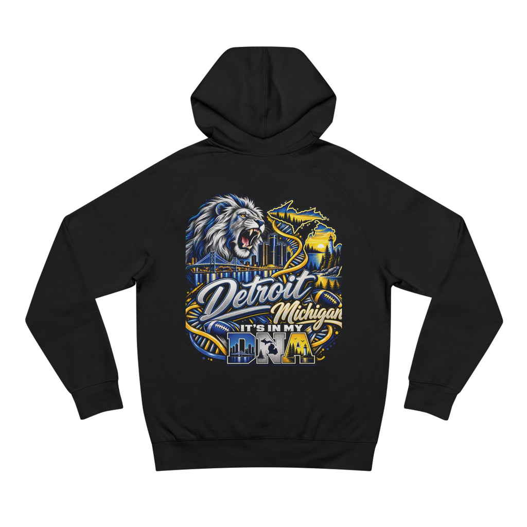 Detroit Michigan Motor City Football Spirit Hoodie