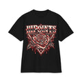 Three Points Rose Graphic T-Shirt | Band Tour Poster Style