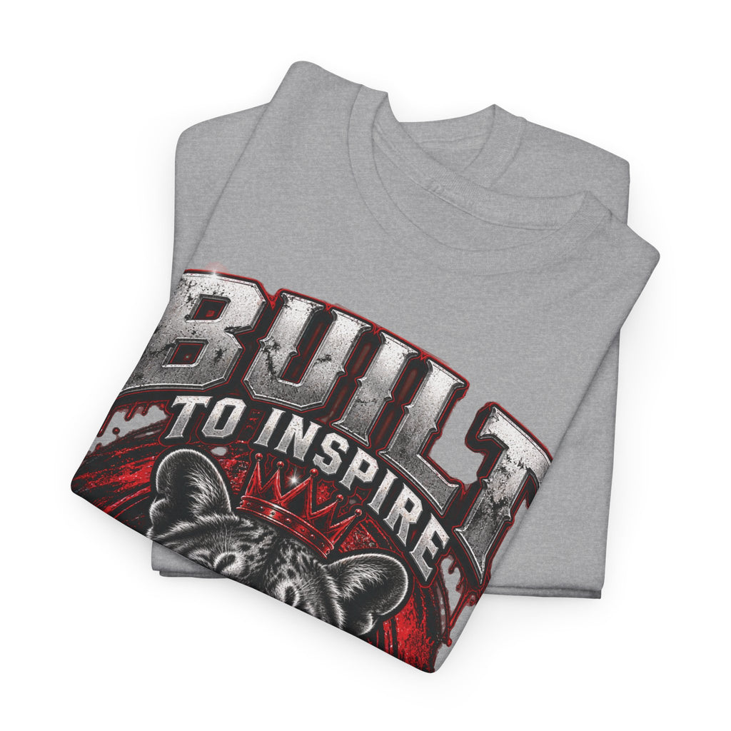 Built to Inspire His Purpose Couples Tiger Graphic T-Shirt