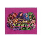 Descendants & Zombies Worlds Collide Blanket | Velveteen Microfiber