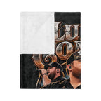 Combs Country Concert Collage Velveteen Blanket | Country Music Throw