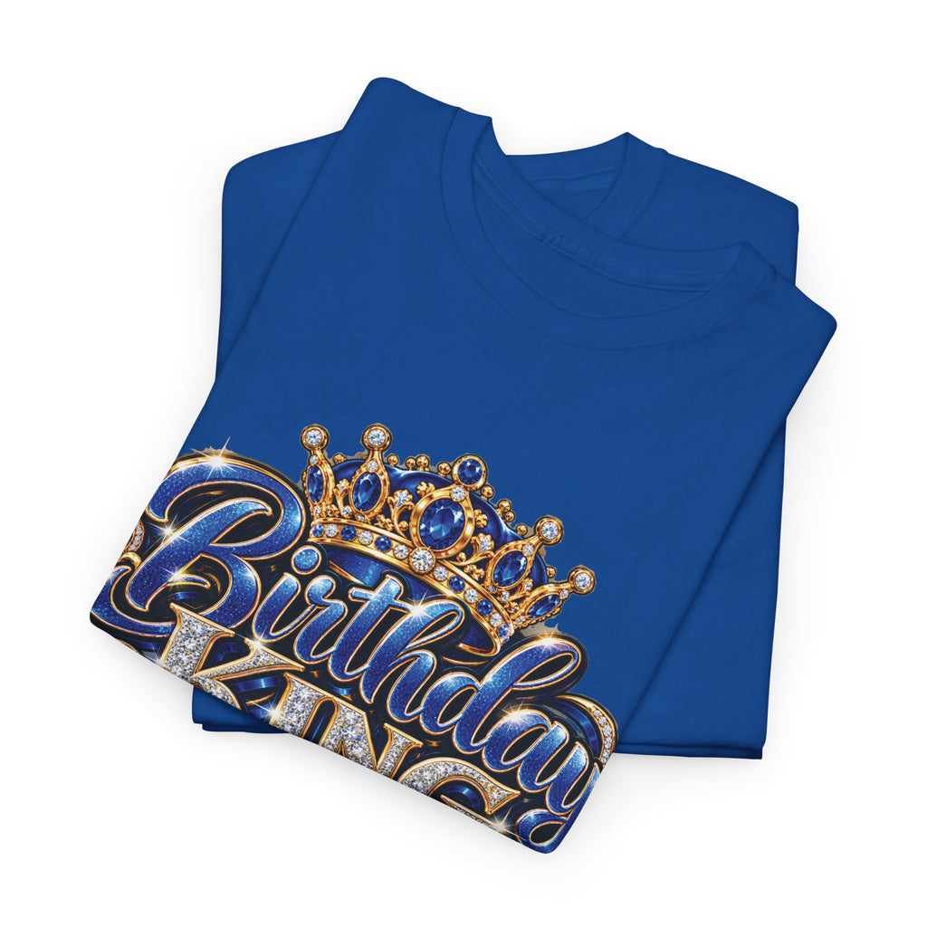 Birthday King Crown Graphic T-Shirt