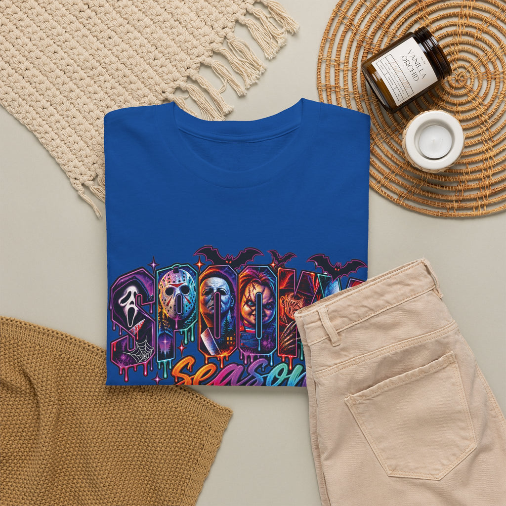 Horror Mask Graffiti Tee | Spooky Season Halloween Slasher Skull Vampire Werewolf