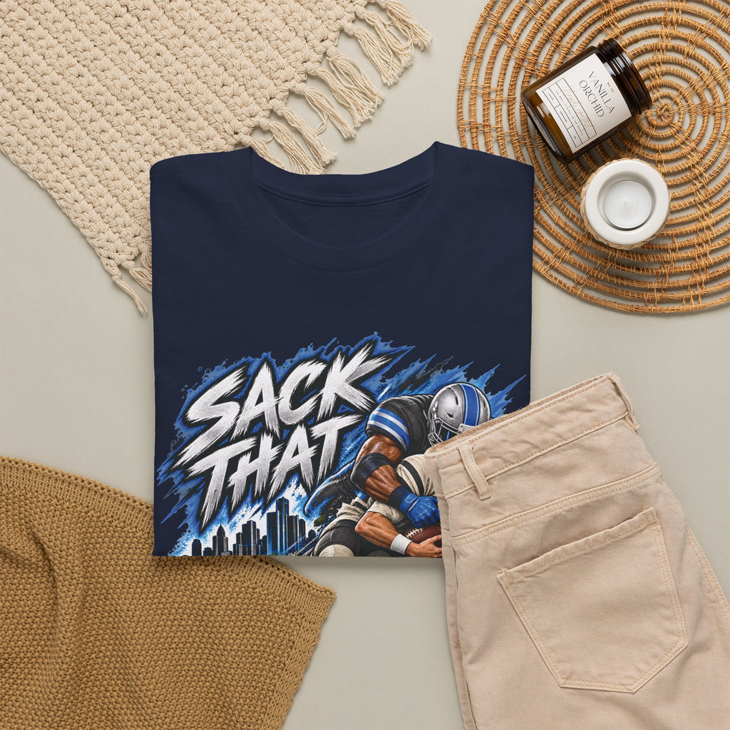 Sack That MF Lions football Graphic T-Shirt