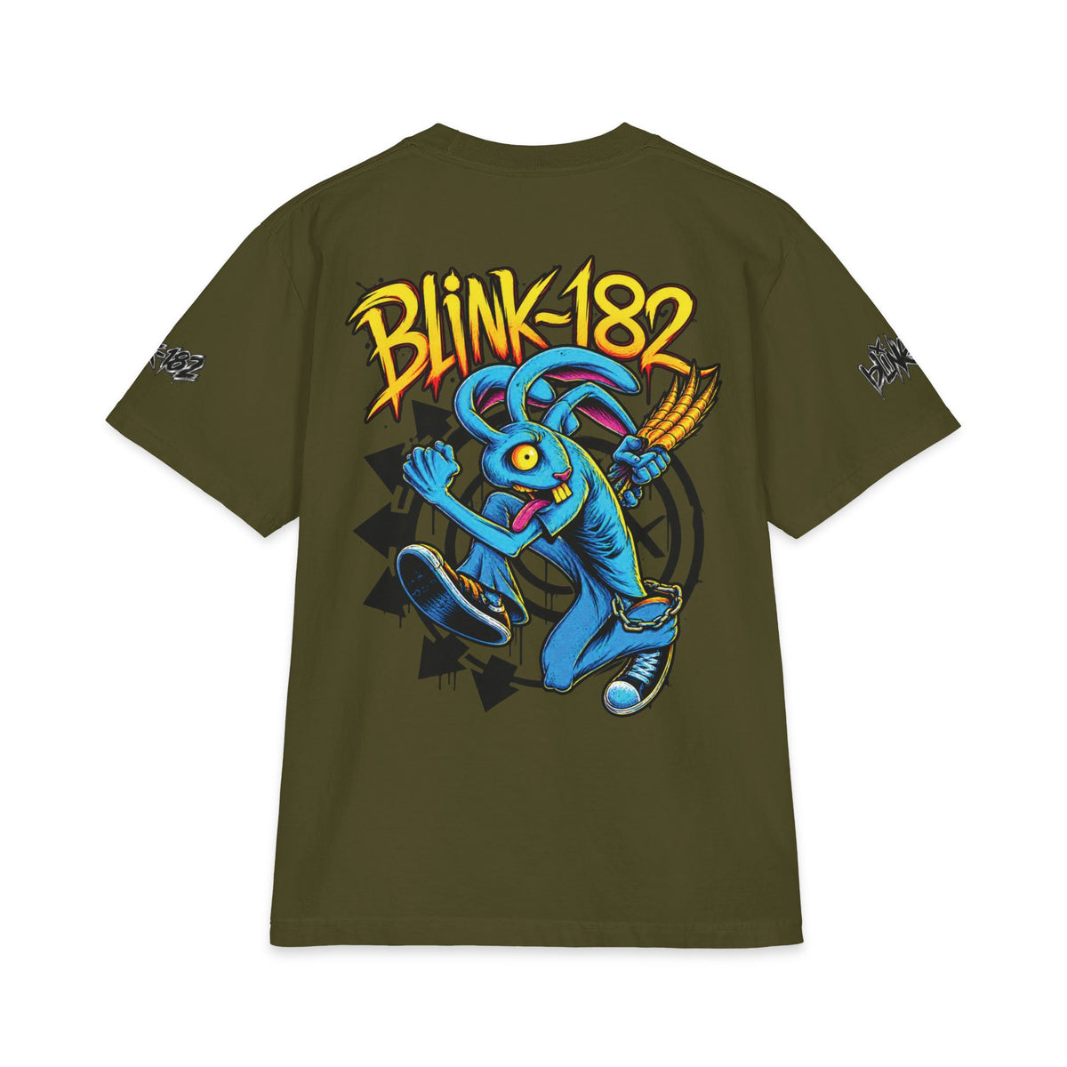 Blink Band Graphic T-Shirt | Punk Rock Tour Tee