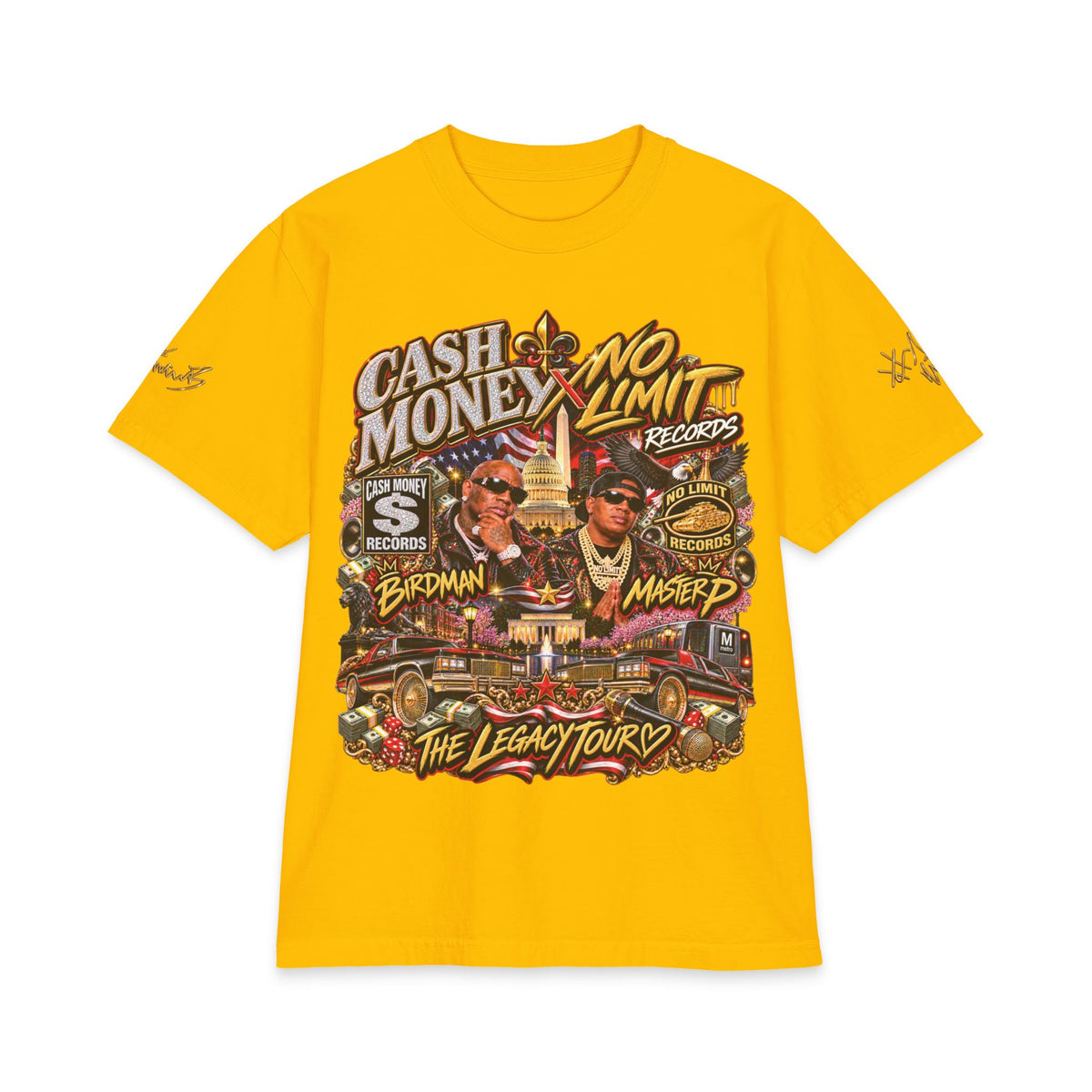 No Limit Cash Money Tour T-Shirt | The Legacy Tour Graphic Tee