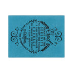 Serenity Prayer Script Blanket | Velveteen Microfiber Throw