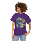 Detroit Michigan Lion Cityscape Graphic T-Shirt