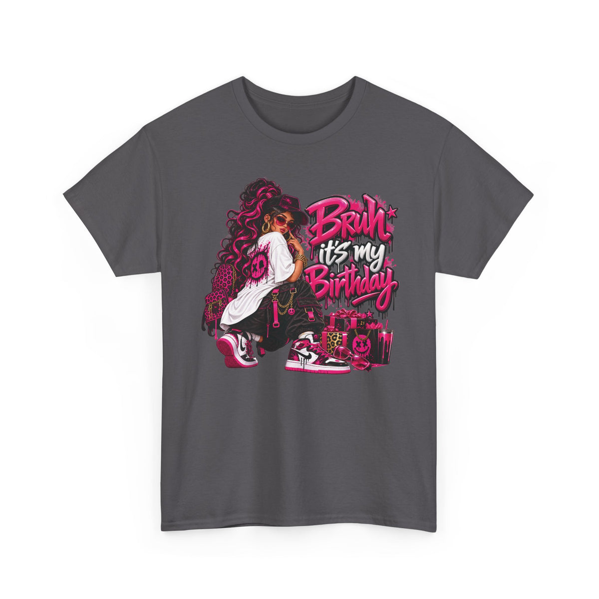 “Bruh, It’s My Birthday” Birthday Graphic T-Shirt