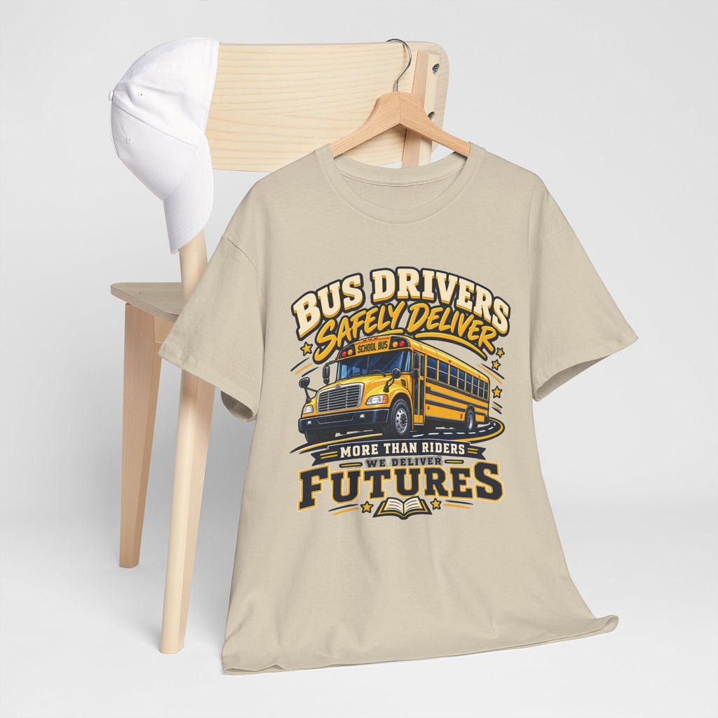 Bus Drivers Safely Deliver Futures Graphic T-Shirt