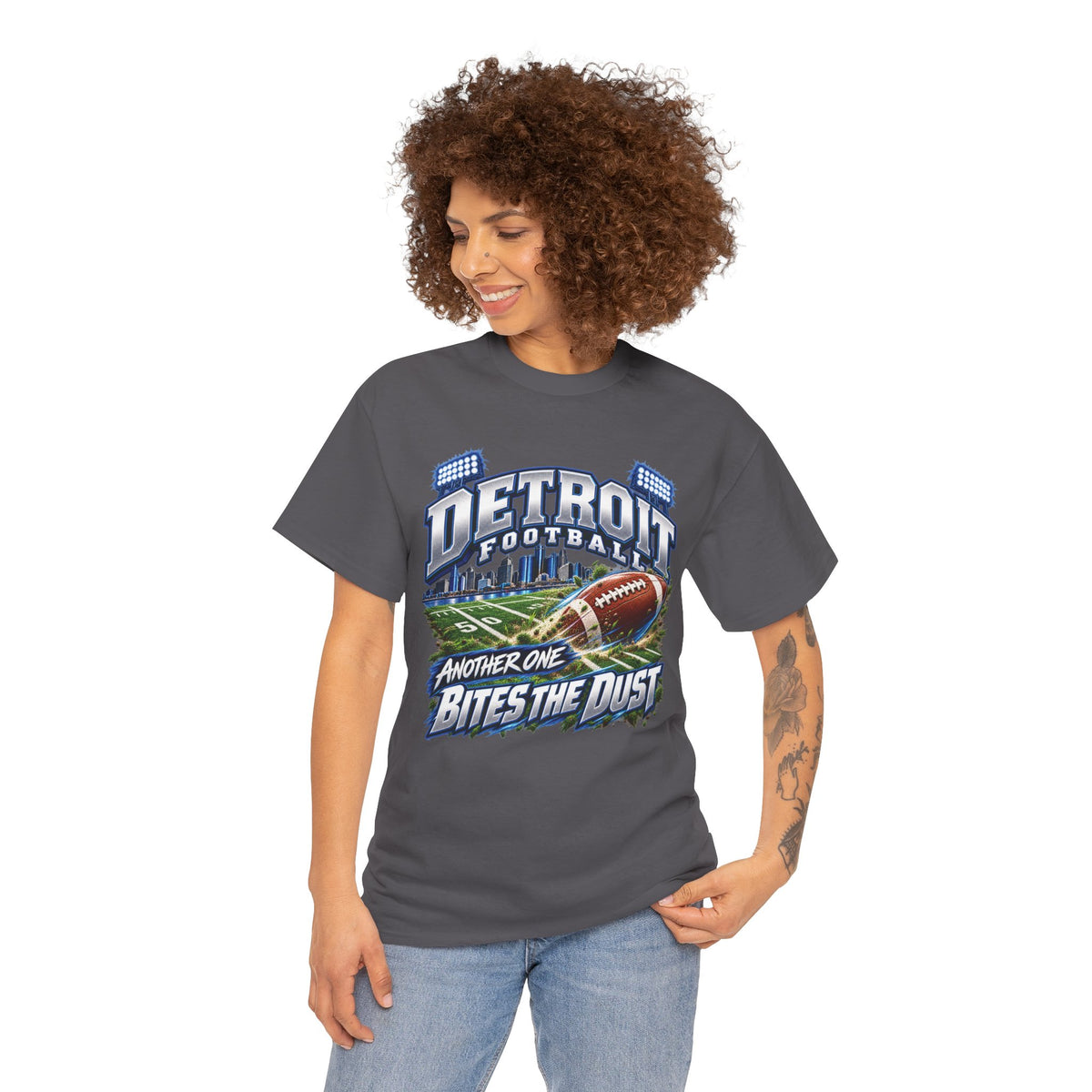 Detroit Football “Another One Bites the Dust” T-Shirt
