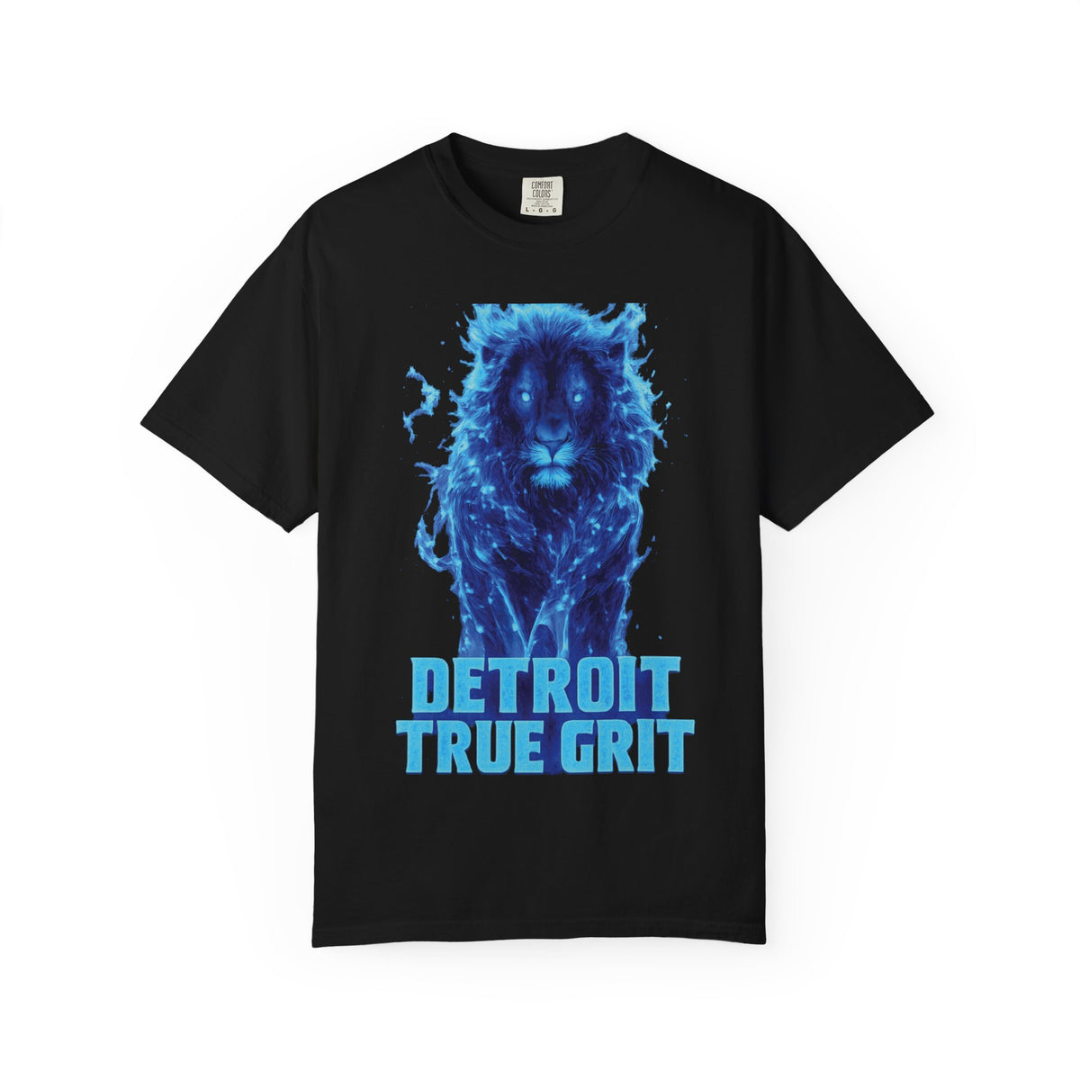 Blue Lion Detroit True Grit T-Shirt | City Pride Tee