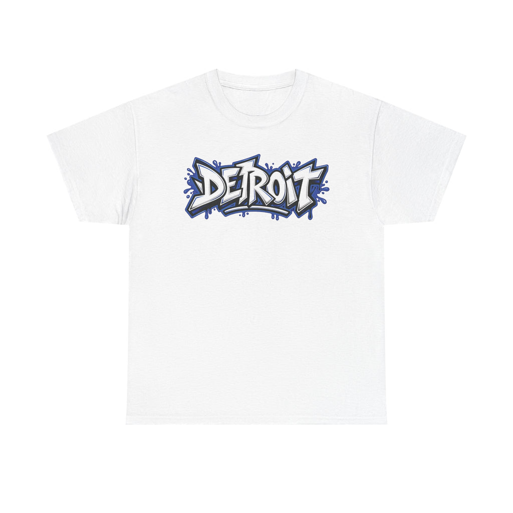 Detroit Graffiti Autism Tee | Different Is Beautiful backprint