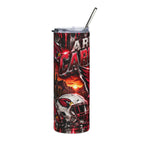 Arizona Cardinals Tumbler | 20oz Stainless Steel Football Team Travel Mug