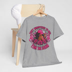 I Am the Storm Breast Cancer Awareness T-Shirt | Warrior Rhino Design, Pink Ribbons