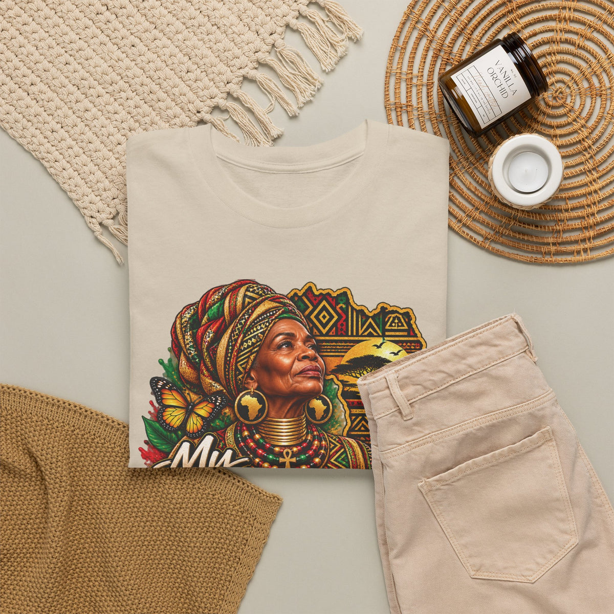 My Ancestors Crawled So I Could Stride T-Shirt | Afrocentric Heritage Pride Tee