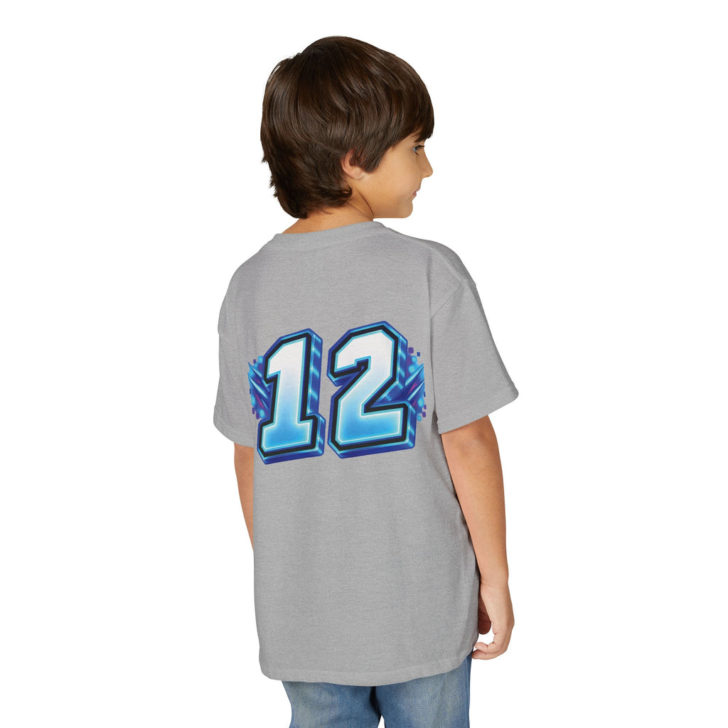 Fortnite Birthday Battle Begins Youth T-Shirt – Custom Number 12