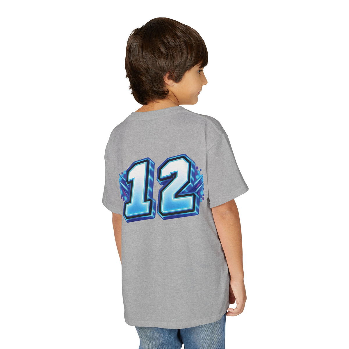 Fortnite Birthday Battle Begins Youth T-Shirt – Custom Number 12