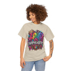 Loud & Unapologetic T-Shirt | Colorful Graffiti Typography, Bold Street Art Tee