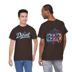 Detroit Script Tee | 313 Drip Skyline T-Shirt