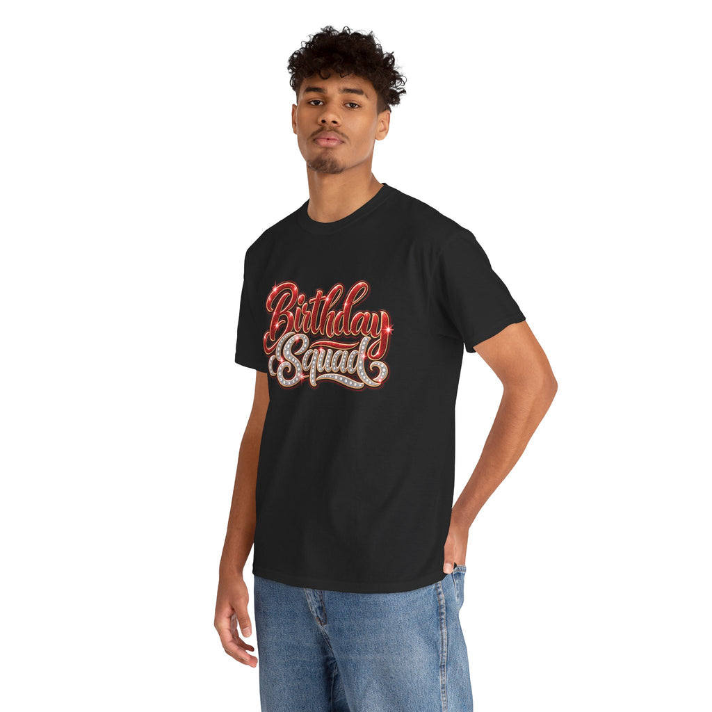 Birthday Squad Graphic T-Shirt